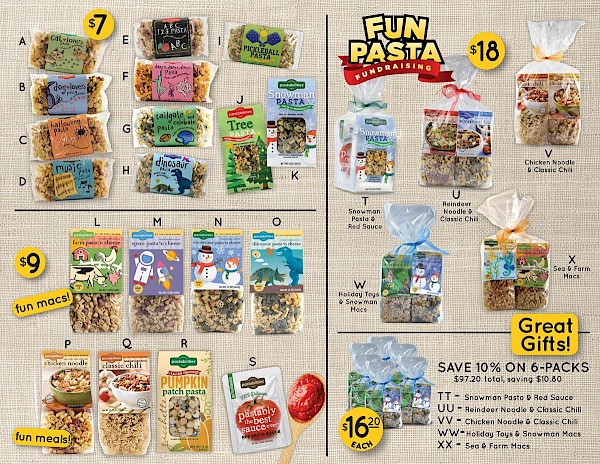 2025 Fall Fun Pasta