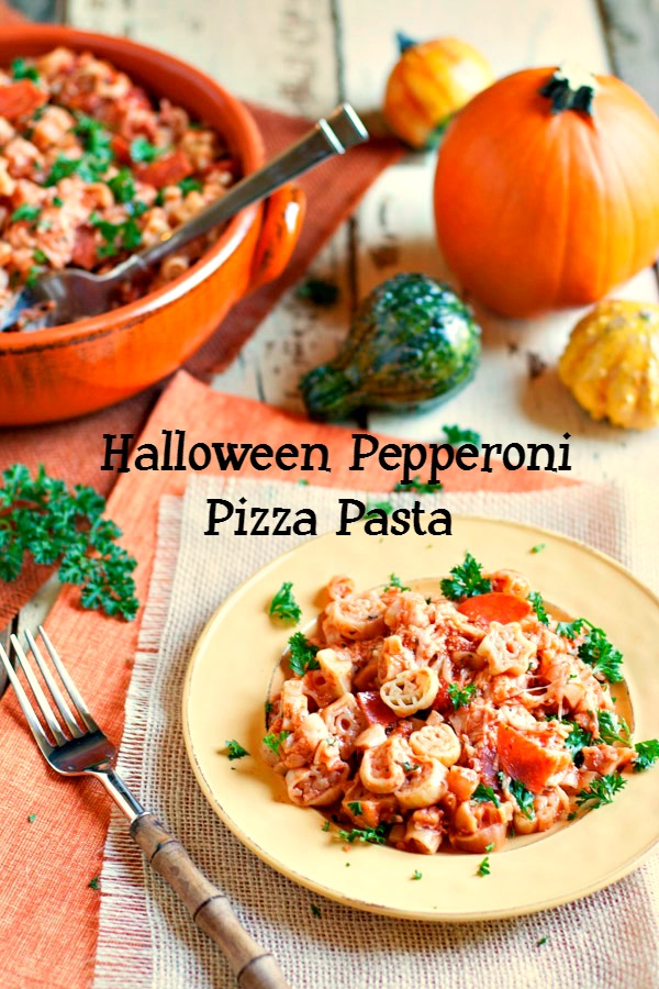 Halloween Pasta Recipe | funpastafundraising.com