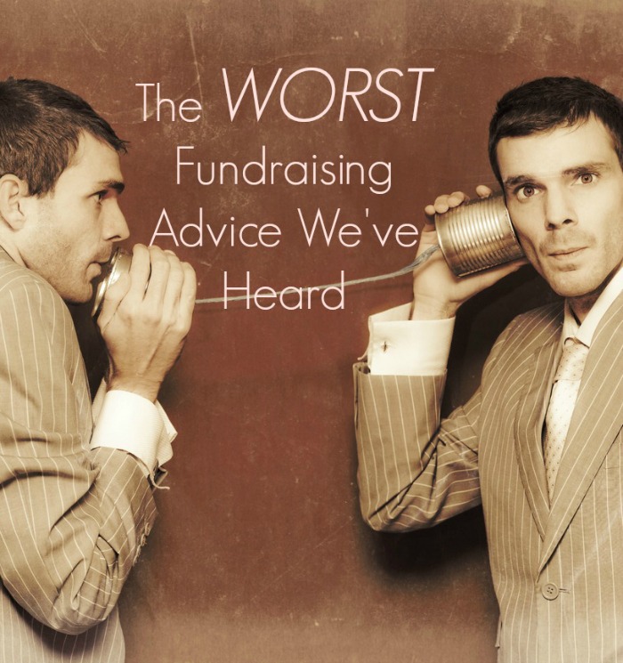 Men with Phone Cans The Worst Fundraising Advice Weve Ever Heard