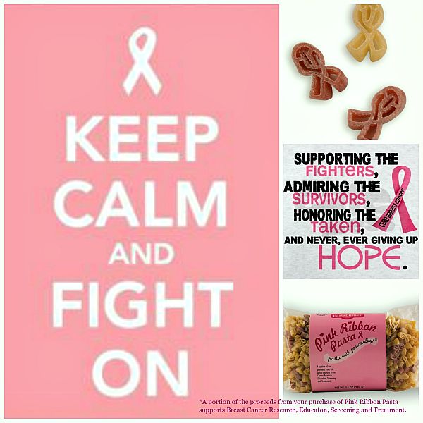 Pink Ribbon Pasta for Breast Cancer Awareness | funpastafundraising.com